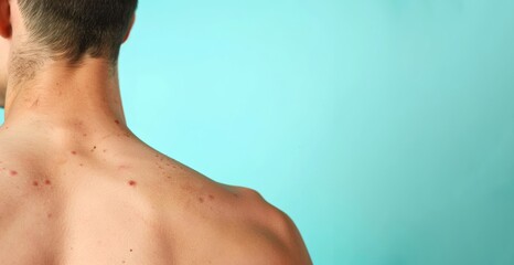 body man acne