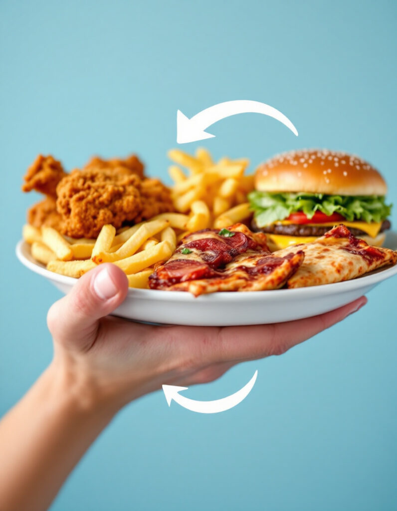unhealthy food