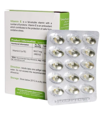 کپسول نرم ژلاتینی ویتامین E 400 ویواتیون 30 عددی