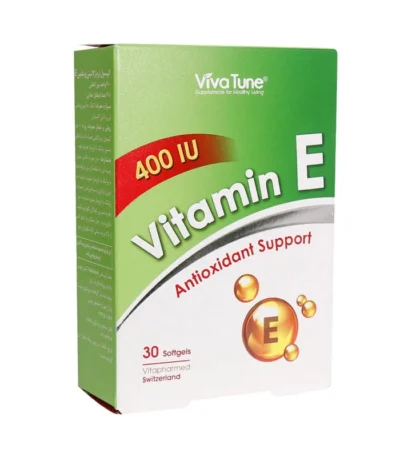 کپسول نرم ژلاتینی ویتامین E 400 ویواتیون 30 عددی