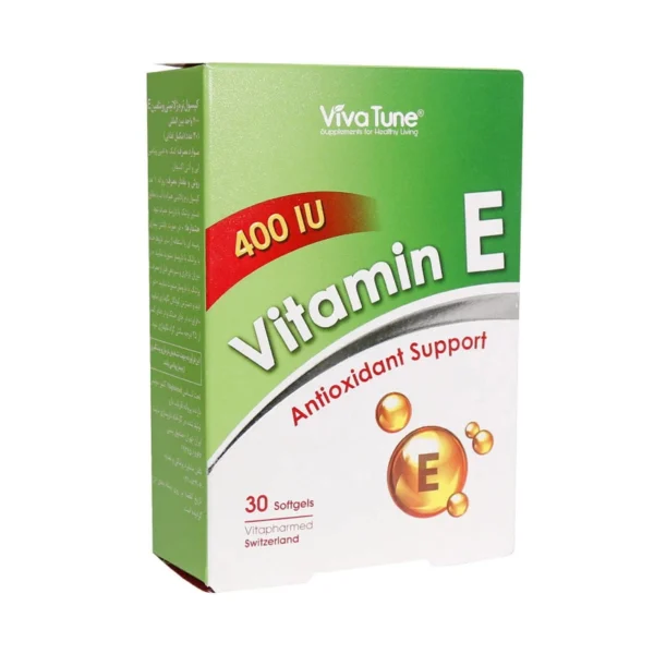 کپسول نرم ژلاتینی ویتامین E 400 ویواتیون 30 عددی
