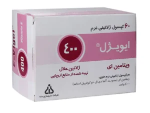 کپسول نرم ژلاتینی ویتامین E 400 ویواتیون 60 عدد
