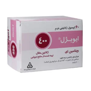 کپسول نرم ژلاتینی ویتامین E 400 ویواتیون 60 عدد