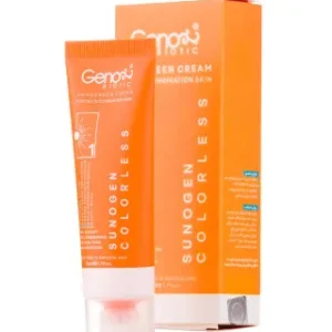 ضد آفتاب SPF50 ژنوبایوتیک پوست چرب و مختلط