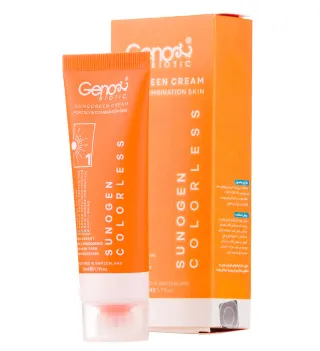ضد آفتاب SPF50 ژنوبایوتیک پوست چرب و مختلط