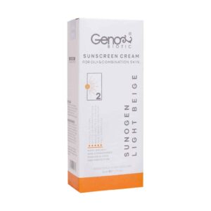 ضد آفتاب SPF50 ژنوبایوتیک پوست چرب و مختلط